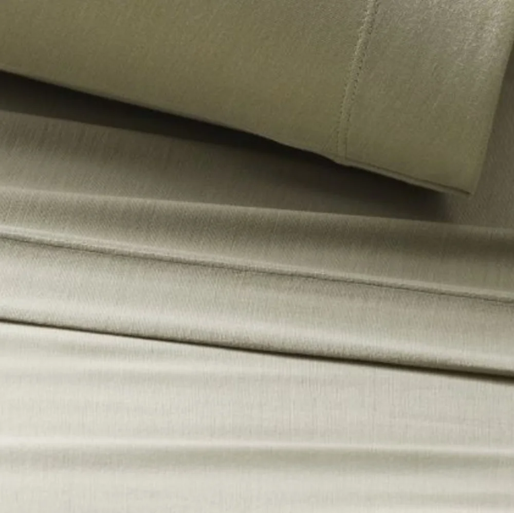 West Elm Silky TENCEL™ Modal Sheet Set, Size King, Color Frost, Retail $179.00US